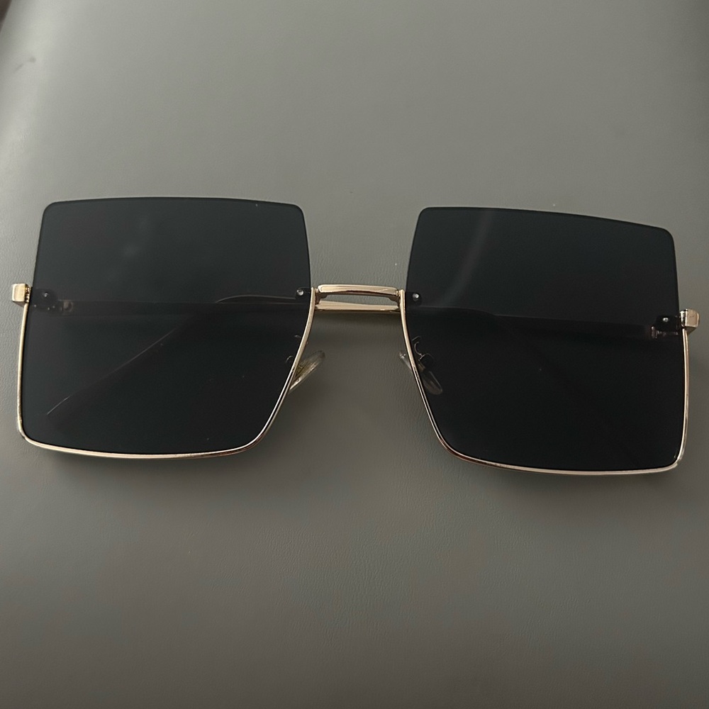 Rimless Square Sunglasses